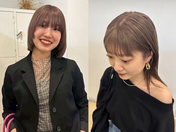エイチ 梅田(H)の写真/さりげなくあなたらしい質感を引き出す " 似合わせカラー " は H【エイチ】へ。