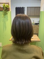 エシカル(ethical)&nbsp;ブリーチなし透明感ベージュカラー+ケアプロトリートメント