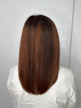 エスカーラ 表参道(THE ESCALA) @m_ayu/髪質改善/アプリカットオレンジ/タビラマユミ