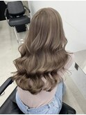アッシュベージュ　ミルクティーベージュ