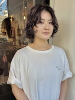 オッジバイケンジ(oggi by KENJE)&nbsp;ボブパーマ/くせ毛風パーマ/横浜パーマ