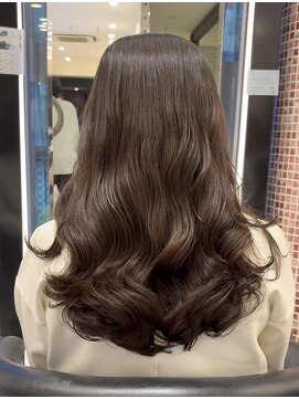 アピッシュ ギンザ(apish ginza) コテ巻き風パーマ/デジタルパーマ/ロングパーマ/伸ばしかけ