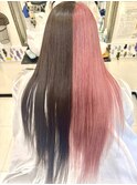 縦型ヘアカラー♪