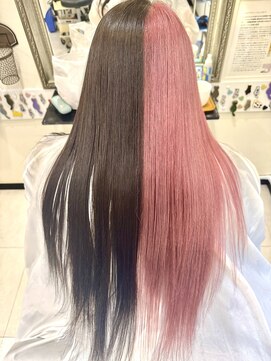 ヒーリングヘアーサロン コー(Healing Hair Salon Koo) 縦型ヘアカラー♪