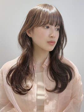 ロンドアンメゾン 原宿(Lond un Maison.) チャコール/オリーブグレー/レイヤーカット小顔顔周り韓国原宿