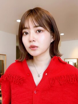 セイドット オモテサンドウ(Say. omotesando) Say.外ハネボブくびれボブひし形ボブヘーゼルグレージュ表参道