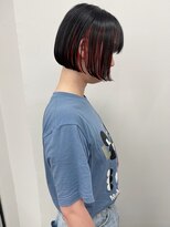 ラウンジ モリオ イケブクロ(Lounge MORIO Ikebukuro) 【morio池袋】インナーカラー/ミニボブ*