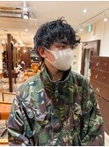 メンズショートパーマ