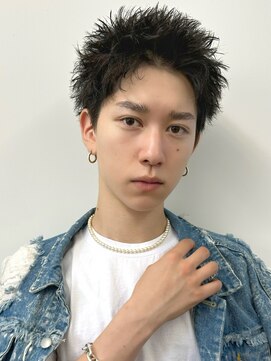 ロンドガルマン 名古屋(Lond GULLMAN) 【Lond GULLMAN江村】スパイキーパーマショート