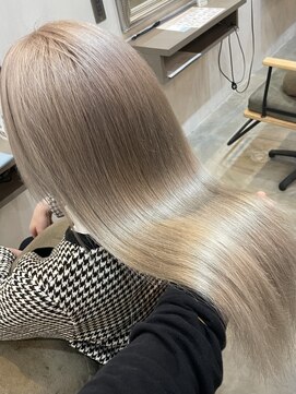 シェル 津山の手店(shel) 20代30代40代髪質改善トリートメント艶感ストレート透明感