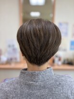 ポッシュアップ(POSH UP)&nbsp;お客様スナップ☆　白髪ぼかし　ショートグラデーションボブ