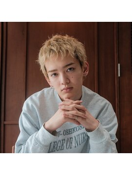 オーパスバイアンブルリュクス 池袋(Opus by ambleluxe) メンズカット/スパイキーショート/ダブルカラー