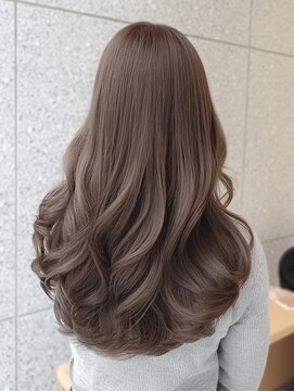 ラル 水戸県道50号店(Lalu.) ピンクベージュ/アンブレラカラー/クールショート/前髪/水戸