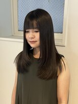 スケール(SCALE) 酸性ストレートにグレージュブラウン