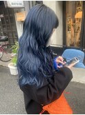 stylist イケダ>> ネイビーブルー