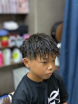 カットハウス パセリ&nbsp;お洒落キッズ☆ツイストパーマ☆      <理容室>/メンズ/バーバー