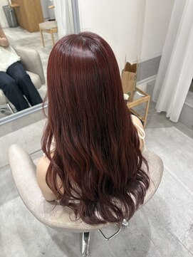 インスヘアー 梅田(INCE HAIR) チェリーレッド