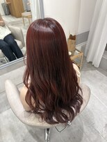 インスヘアー 梅田(INCE HAIR) チェリーレッド