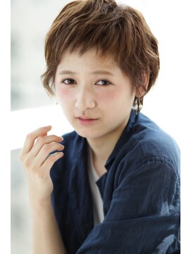 スマイル(Smile) 【Smile大須】眉上バング　カジュアルベリーショート！！！