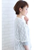 【KHAIR】モテ・愛されタンバルモリナチュラルショートボブ