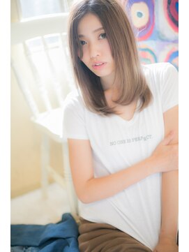 ブルー(BLUE) ツヤセミディ…女っぽさにCOOLなスパイスa