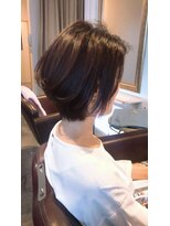 ボニークチュール(BONNY COUTURE)&nbsp;【神戸・クセ毛・40代・大人ショートボブ】ボニークチュール