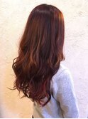 レッドブラウンカラー