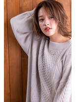 外ハネブランジュミディHair Design Collet Ginza