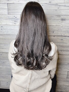 ニスル センター南店(NISURU） 似合わせカット/大人ガーリー/ダークアッシュ/着物/センター南