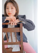 ムク(MUKU)&nbsp;レイヤーボブとシースルーな前髪