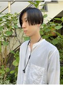 メンズマッシュ　ライン　ラインマッシュ　モード　個性