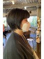 オークモス(OakMoss)&nbsp;ショートスタイル人気です！耳にかけても可愛いです◎