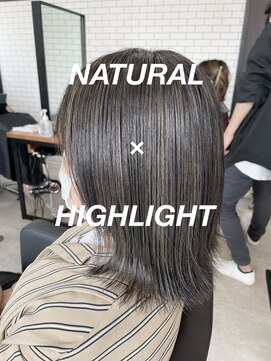 クレア 岡崎南店(CREA) ナチュラルハイライト