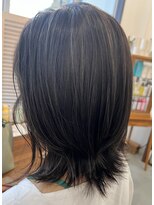 ヘアーアンドメイク グルック(hair&make Gluck)&nbsp;コントラストハイライト極細