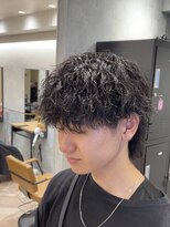 レイズ 名古屋(RAYS)&nbsp;波巻きスパイラルパーマ無造作マッシュウルフ
