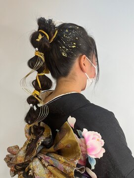 サロンドベル(Salon de Belle) 成人式お支度承っております