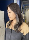 インナーカラーハイトーングレージュ