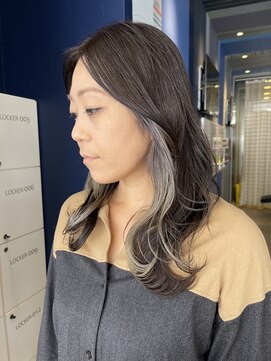 コワファースト 大分(COIFF1RST) インナーカラーハイトーングレージュ