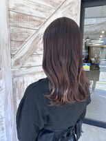 シーバイサイン(sea by Sign)&nbsp;レッドブラウン/ゆる巻き