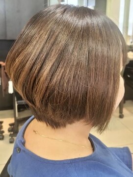 ヘアークリアー 春日部 大人可愛いショートボブ/横顔美人/おしゃれボブ/30代40代50代
