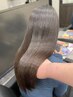 【うる艶ヘアー】コスメ縮毛矯正＋カット￥12000[レイヤーカット/韓国/柏]