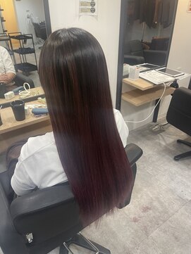 ラフ 難波店(LAFF) #セミディ#シアーカラー#ショートヘア#姫カット#ダークアッシュ