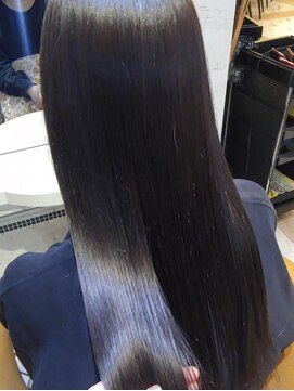 ロンドローズ 名古屋(Lond damaskRose) 学割 ブリーチなしダブルカラー ブリーチ 髪質改善 ボブ 535