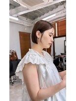 アット(at...)&nbsp;切りっぱなしボブ