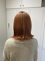 エレン 池袋(ElEn.)&nbsp;似合わせボブ・ミディアム × 暖色カラー