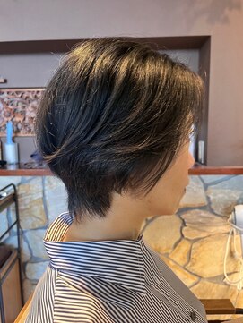 ヘアリゾート粋 ドゥオ 新宿南口店(dua) クビレハンサムショートスタイル