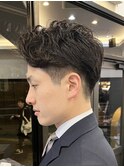 20代30代メンズソフトツーブロックビジネス大人カッコイイ