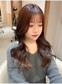 ■ &nbsp;黒髪カタログボブルフネビージュ小顔に見せるヘアワンレン