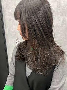 ネウィ ハウオリ 札幌駅前(newi hau'oli) オリーブ/レイヤーカット/髪質改善