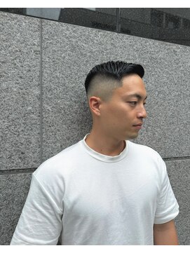 レンゲン(LENGEN) メンズパーマフェードバーバーツイスト理容室カット